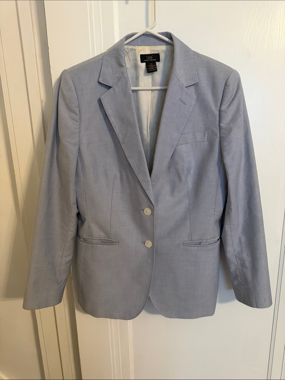36 Heritage Light Blue Women's Two-Button Blazer